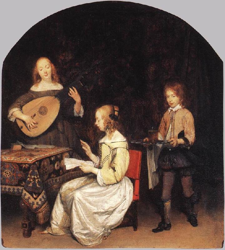 TERBORCH, Gerard The Concert sg oil painting image